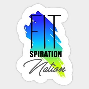 Fitness Inspiration Nation Sticker